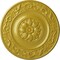 Ekena Millwork Milan Ceiling Medallion, Hand-Painted Rich Gold, 47 5/8"OD x 2 3/4"P CM47MIRGS - alternate 1